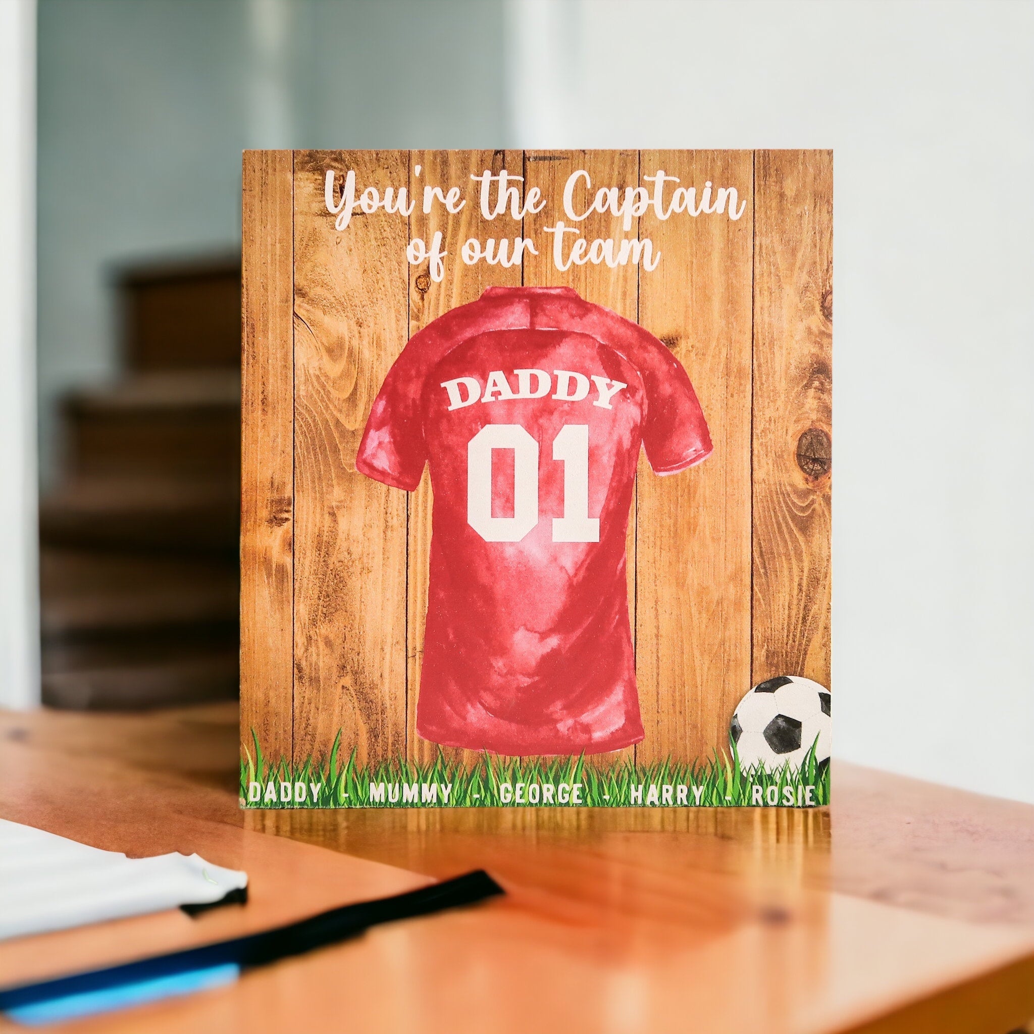 Personalised Football Shirt Sign