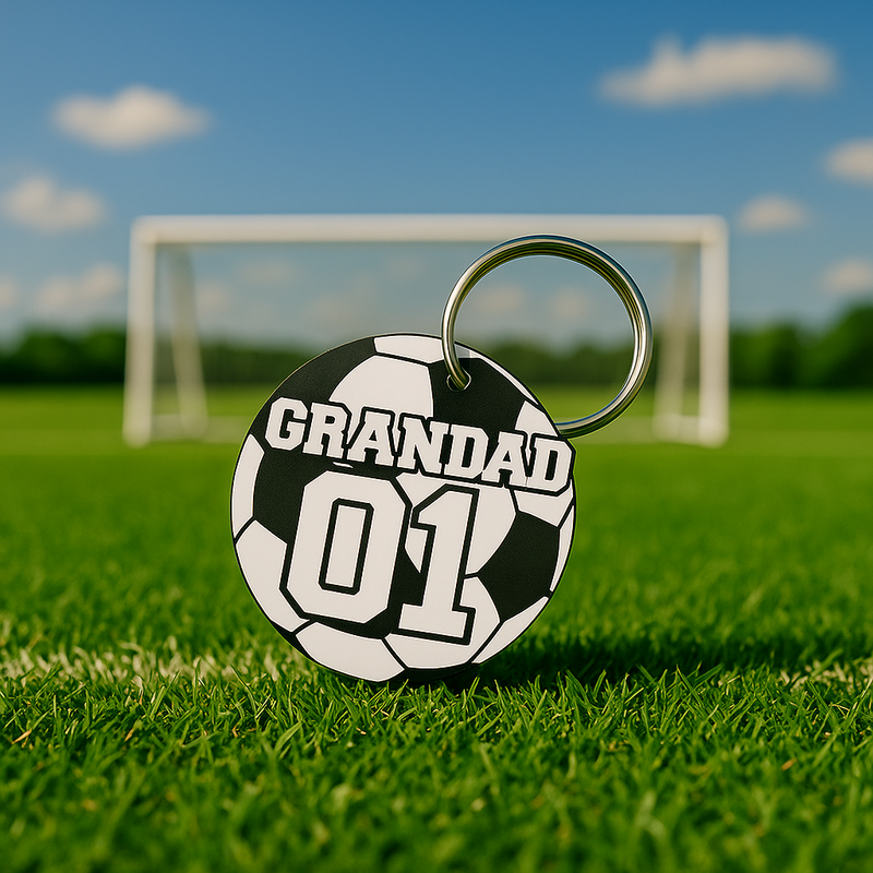 Football Shirt Keyring - Football Gifts For Dad This Father's Day