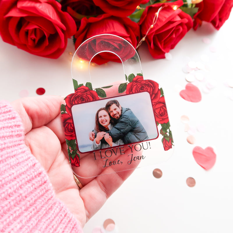 Locked in Love – Personalised Acrylic Photo Lock