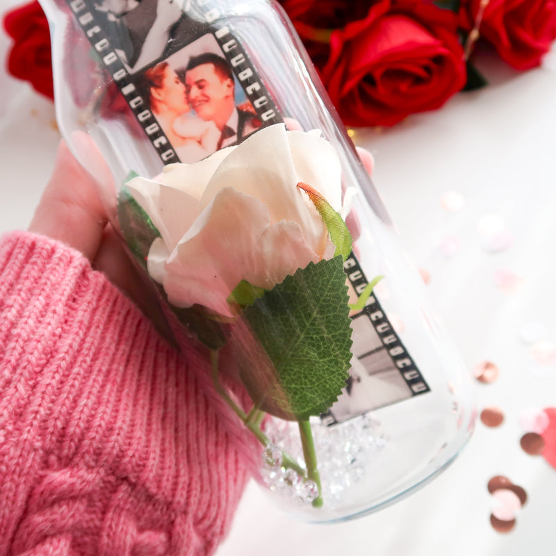 Personalised Movie Strip in a Bottle – Unique Valentine’s Day Gift