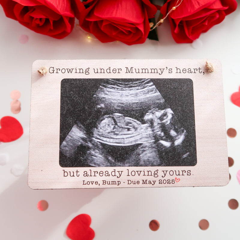 Baby Scan Keepsake – Valentine’s Day Gift for Dads-to-Be