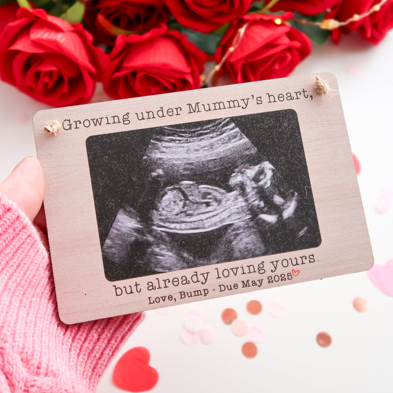 Baby Scan Keepsake – Valentine’s Day Gift for Dads-to-Be