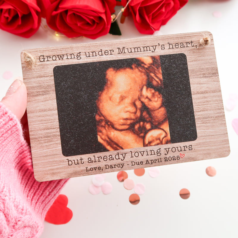 Baby Scan Keepsake – Valentine’s Day Gift for Dads-to-Be