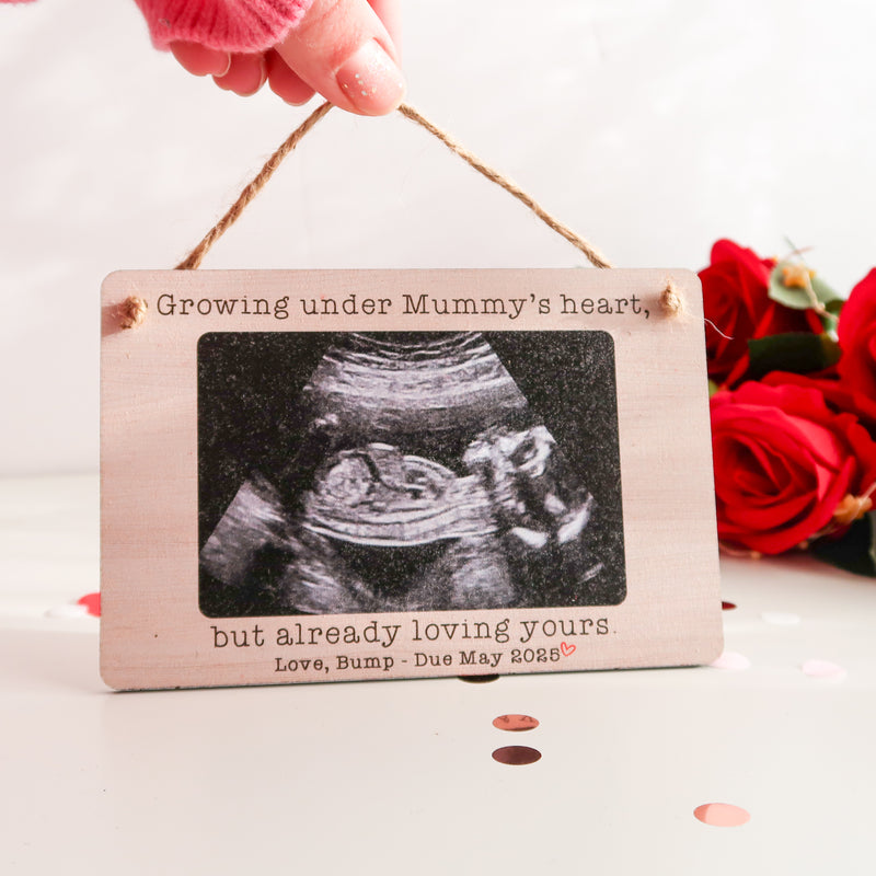 Baby Scan Keepsake – Valentine’s Day Gift for Dads-to-Be