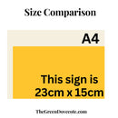 Here Comes The Bride Wedding Sign - Ring Bearer Sign - Flower Girl Sign - Here Comes The Bride Sign