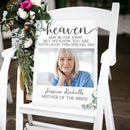 Reserved For Those Who Are Watching From Heaven - Wedding Memorial Sign - Wedding Sign For Loss - In Loving Memorial Sign