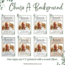 Reserved For Those Who Are Watching From Heaven - Wedding Memorial Sign - Wedding Sign For Loss - In Loving Memorial Sign