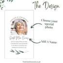Memorial chair sign - Reserved In Memory - Memorial wedding sign - Wedding Fabric Sign - Memorial Chair Sign