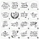 Wedding Charm For Bouquet Double Sided