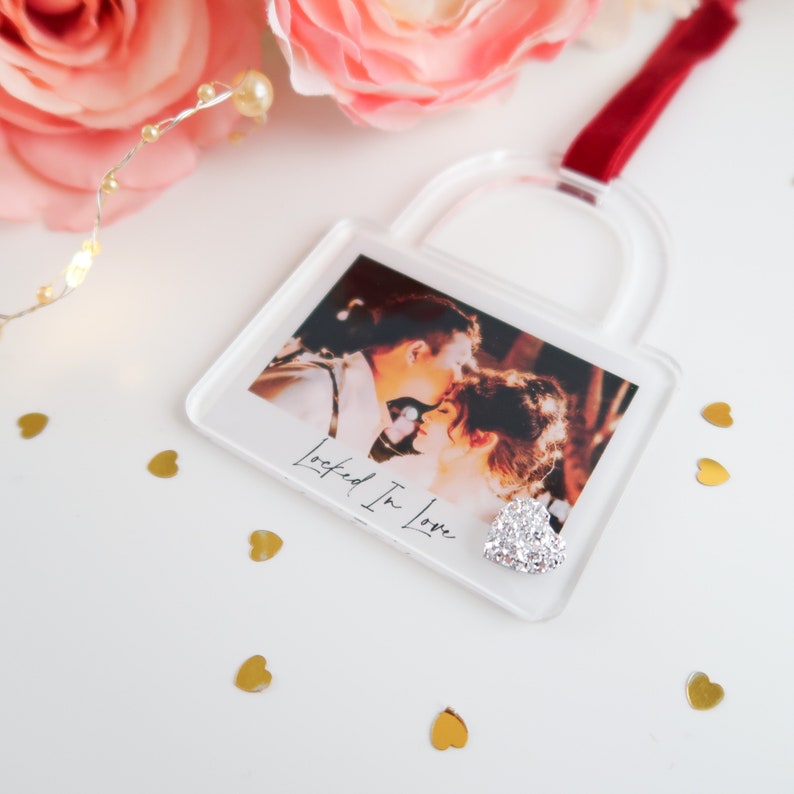 Love Lock - Personalised Photo Valentines Day Gift