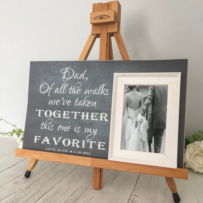 Father Of The Bride Wedding Gift