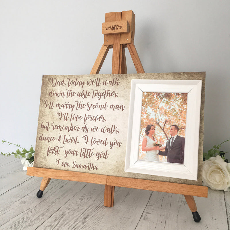 Personalised Mother Of The Bride Wedding Photo Picture Frame Portrait