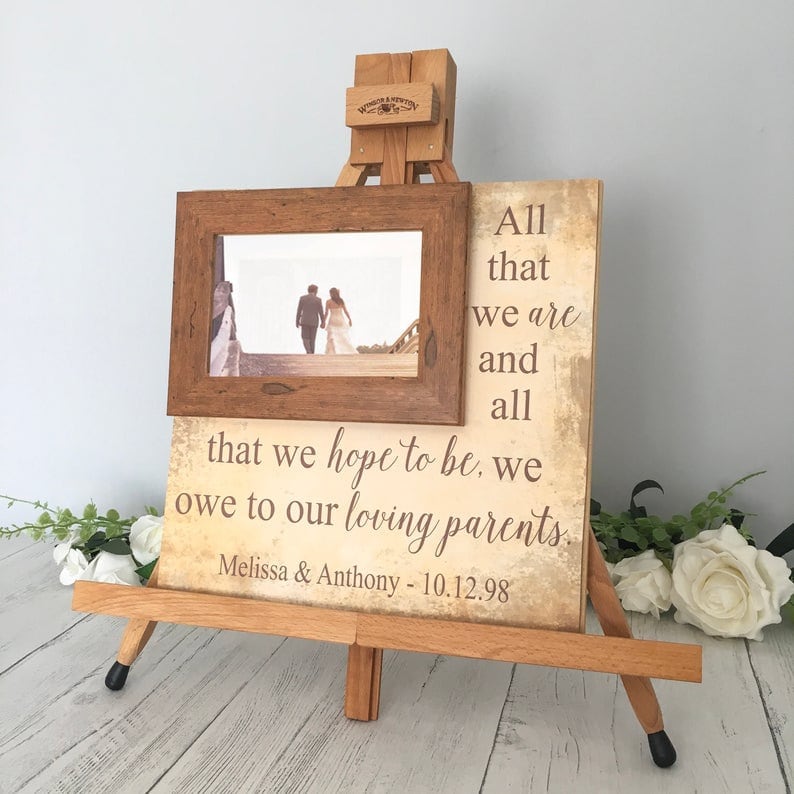 Wedding Gift For Parents Of The Bride And Groom