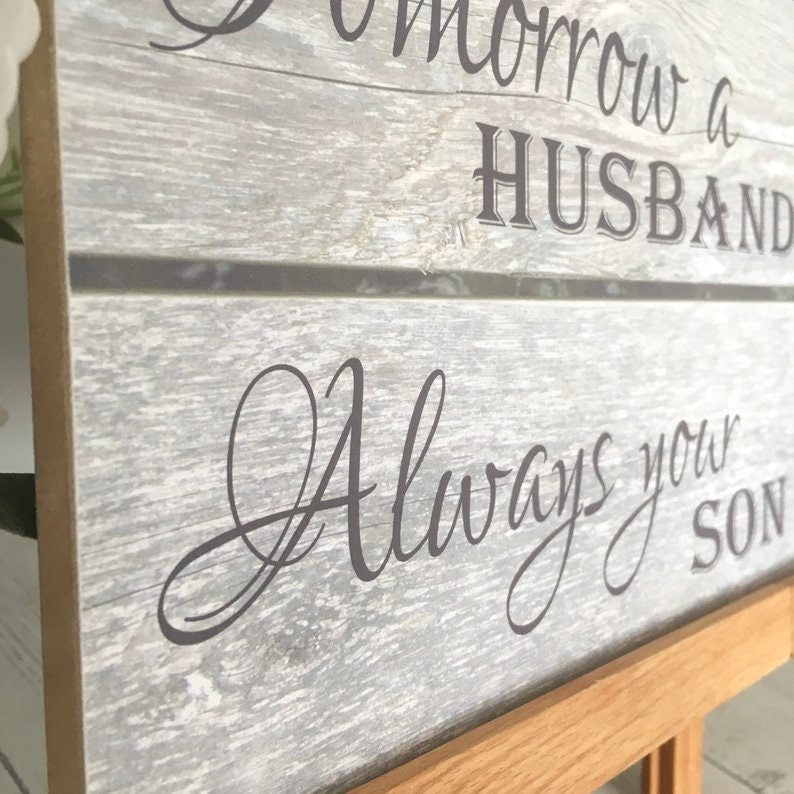 Personalized Mother Of The Groom Gift