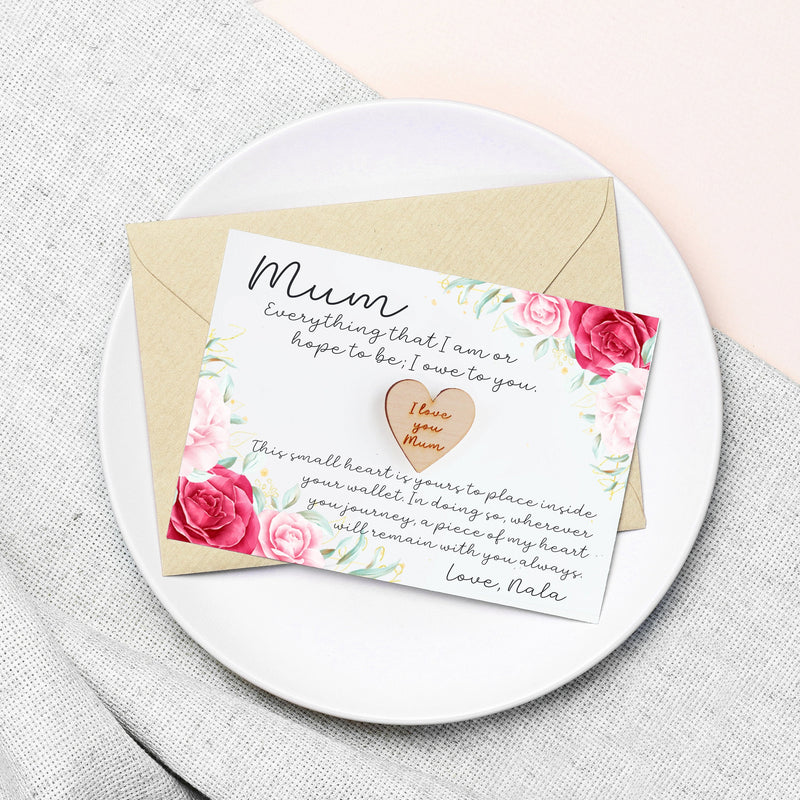 Wedding Card For Mum / Personalised Wedding Gift Ideas For Mother Of The Bride / Parents Wedding Gift Ideas