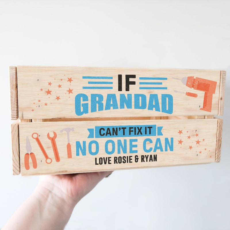 Grandad Gifts From Grandchildren - Grandad Fathers Day Gift - If Grandad Can&