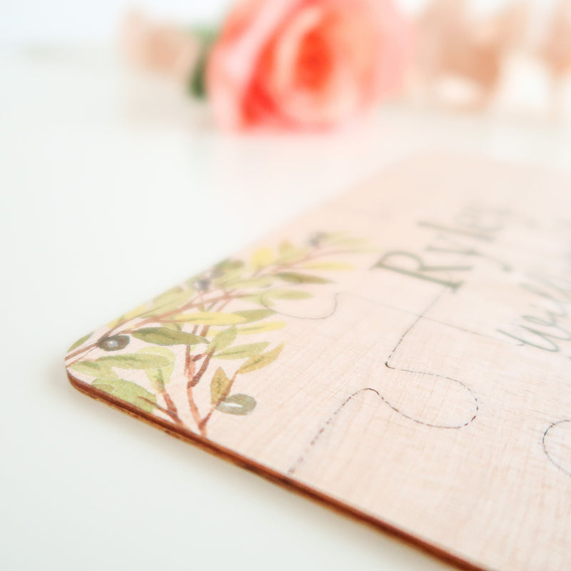 Flower Girl Proposal Puzzle