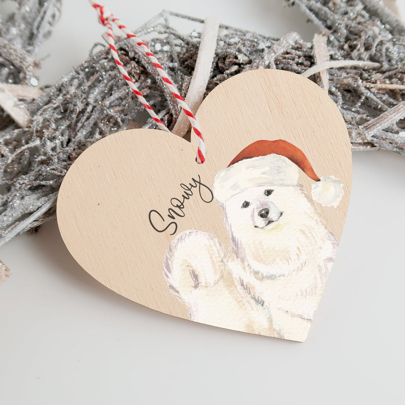 Samoyed Gifts - Christmas Ornament - Dog Owner Gift - Christmas Dog Decoration