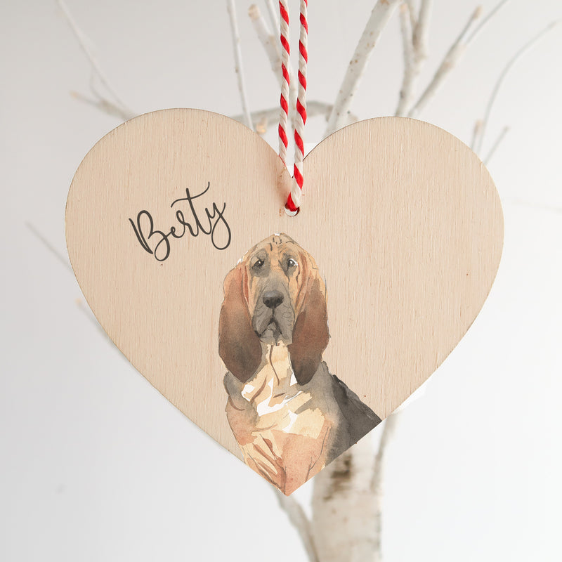 BloodHound Dog Gift - Christmas Ornament - Dog Owner Gift - Christmas Dog Decoration