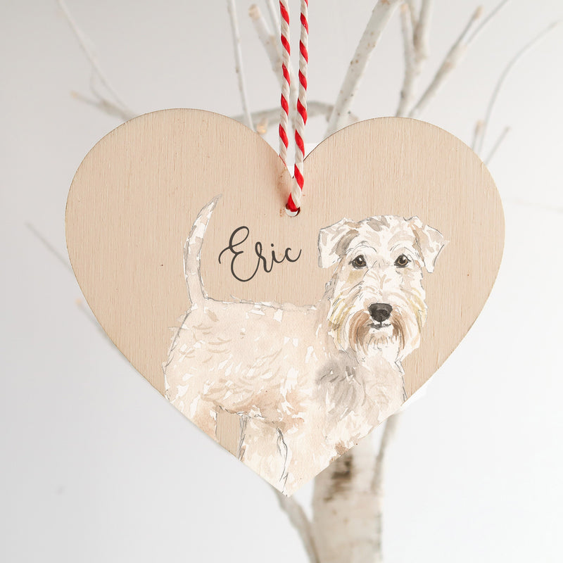 Wheaten Terrier - Christmas Ornament - Dog Owner Gift - Christmas Dog Decoration -