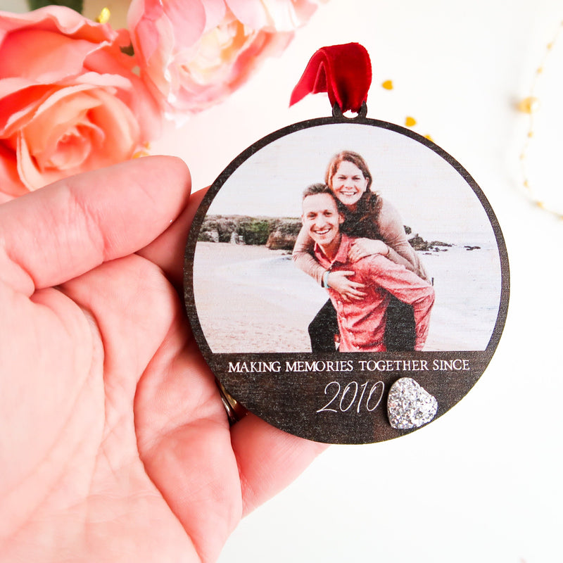 Valentines Day Gift For Her - Photo Gift For Valentines - Gift For Husband - Gift For Her - Wooden Photo Gift - Making Memories