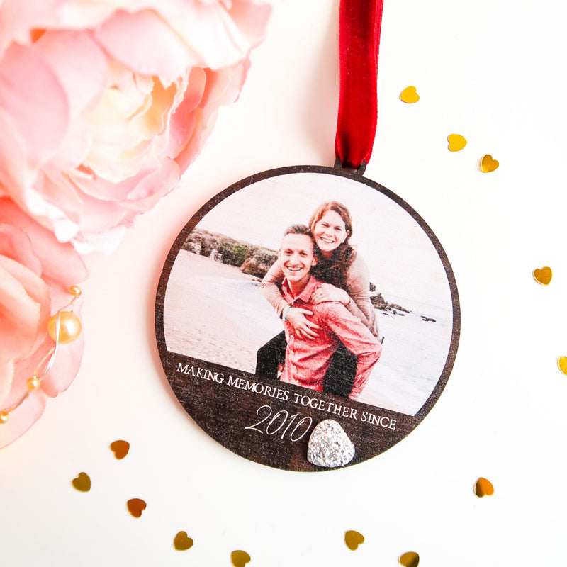 Valentines Day Gift For Her - Photo Gift For Valentines - Gift For Husband - Gift For Her - Wooden Photo Gift - Making Memories