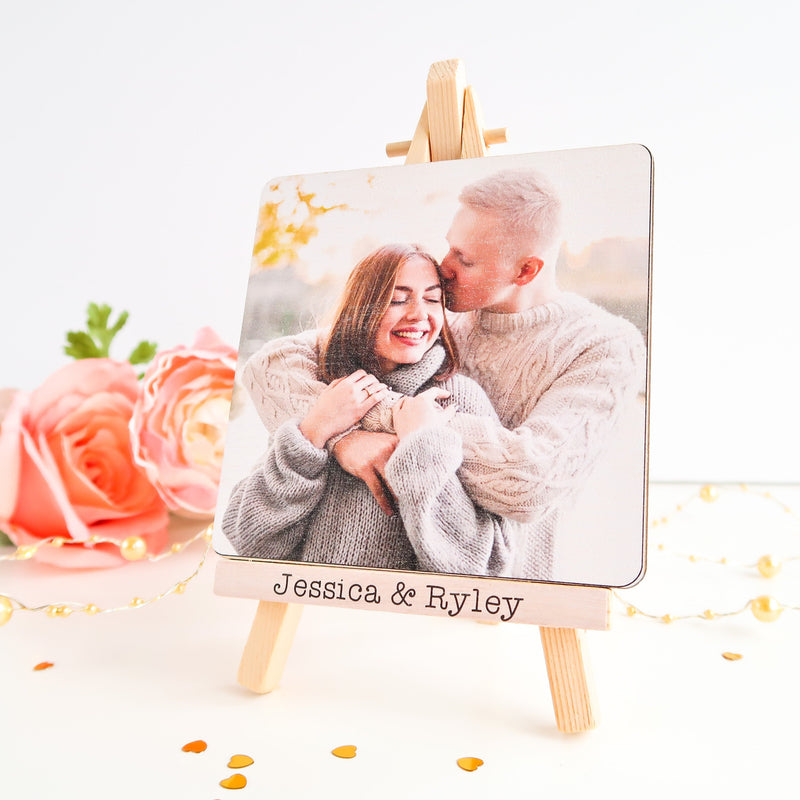 Photo Gifts For Him - Gift For Husband - Gift For Her - Wooden Photo Gift - Valentines Day Gift Ideas