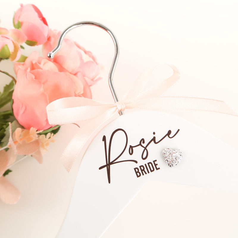 Personalised Wedding Hanger - Wedding Hanger - Bridesmaid Hanger - Bridesmaid Proposal - Wedding Dress Hanger