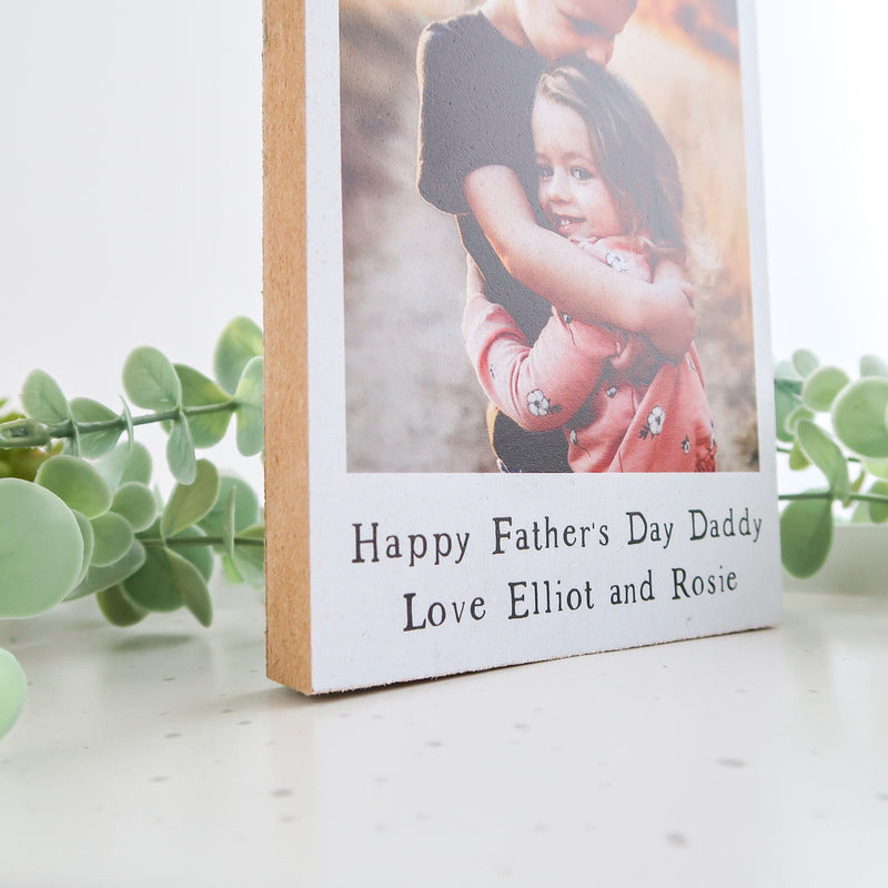 Daddy Gift - New Dad Gift - Daddy Photo Gift - Gift for Dad for Father's Day - First Fathers Day Gift - Custom Photo Gift - Dad Frame