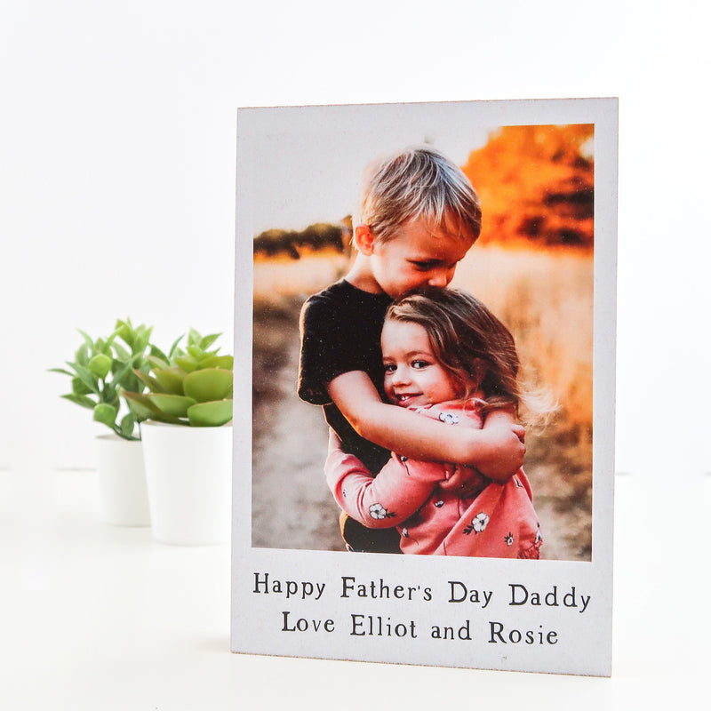 Daddy Gift - New Dad Gift - Daddy Photo Gift - Gift for Dad for Father's Day - First Fathers Day Gift - Custom Photo Gift - Dad Frame