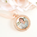 Charms For Wedding Bouquet - Memory Bouquet Charm - Bridal Bouquet Locket - Wedding Bouquet Photo Charm - Photo Buttonaire Locket