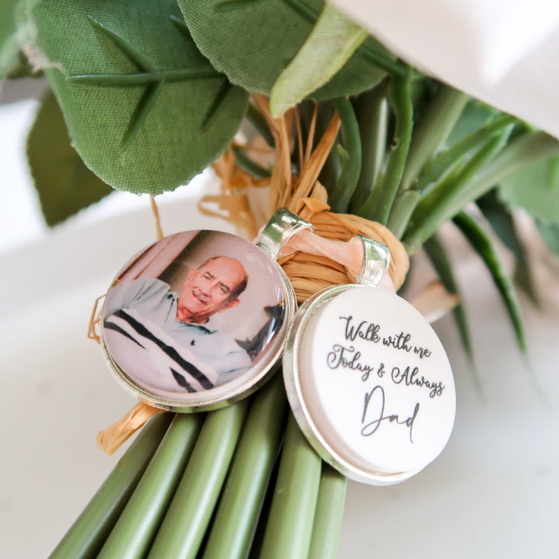 Photo Charms For Bridal Bouquet