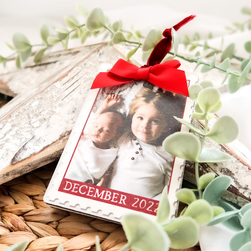 Personalised Family Portrait Christmas Bauble - Custom Photo Ornament - Family Photo Gift Idea