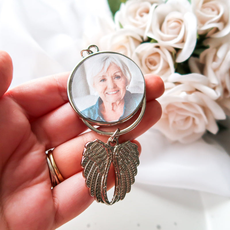 Bouquet Photo Charm - Double Sided