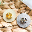 Groom Photo Charm Pin