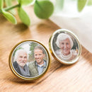 Groom Photo Charm Pin