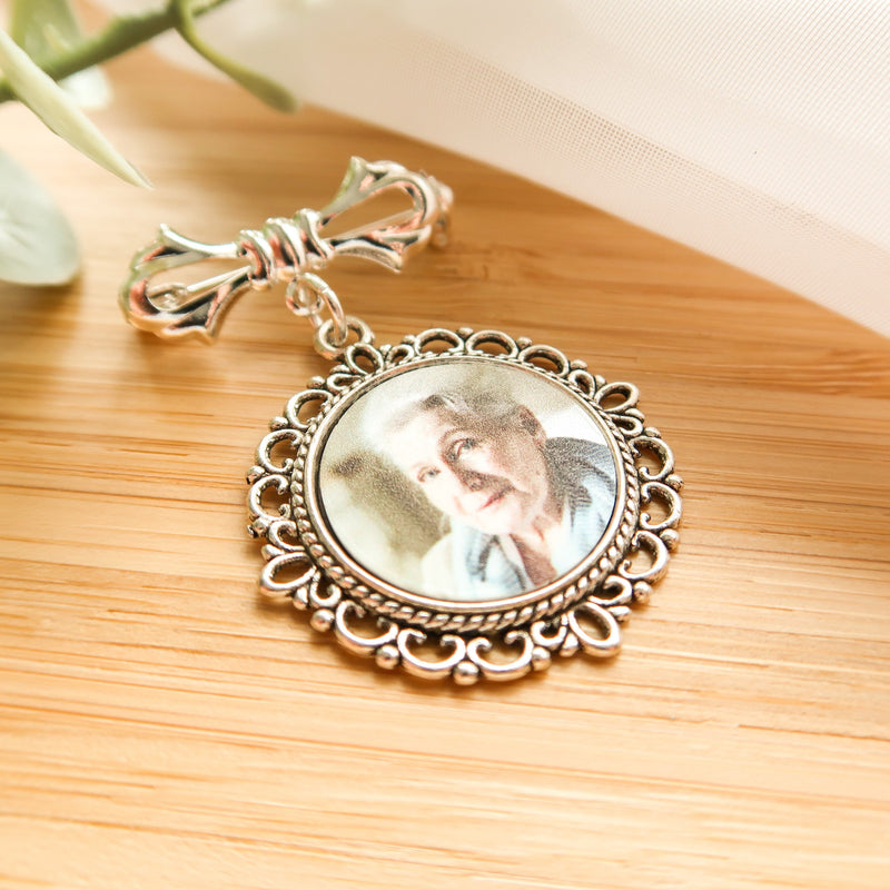 Photo Pin For Groom