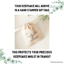 Bridal Bouquet Photo Memory Charm Oval Frame