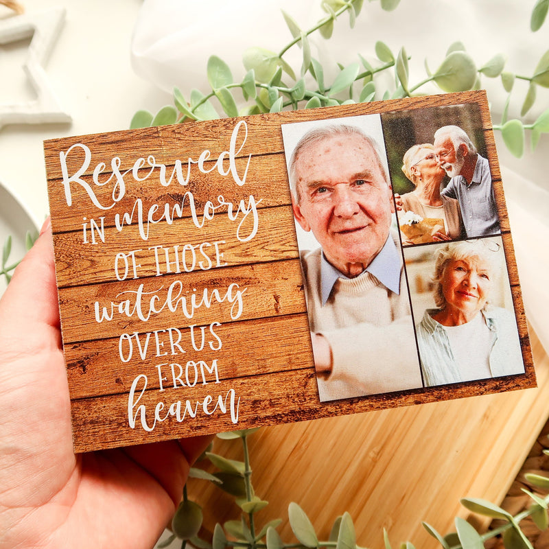 Wedding Reserved Chair Sign