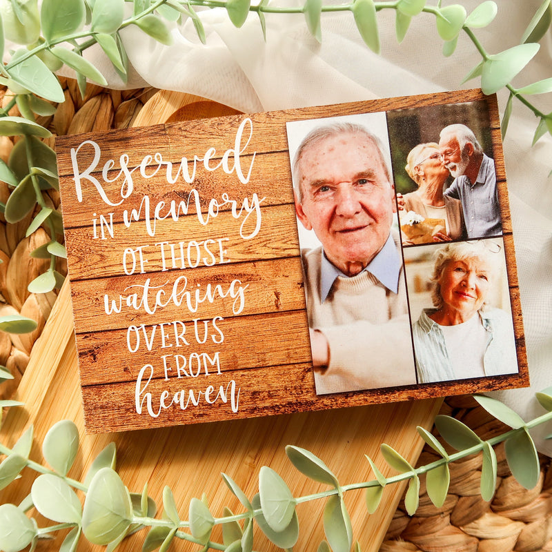 Wedding Reserved Chair Sign