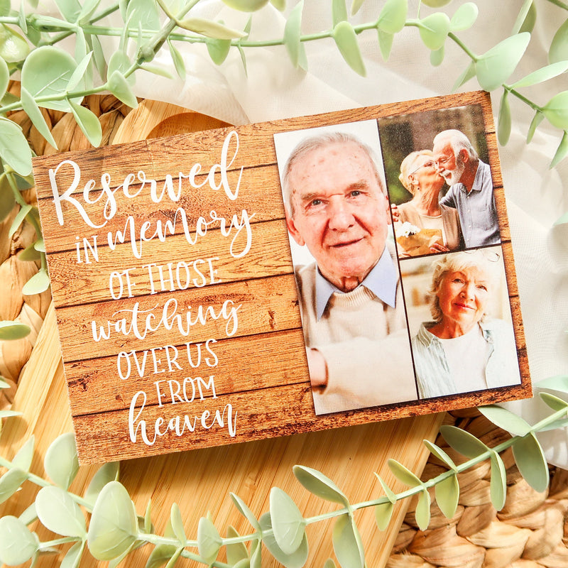 Wedding Reserved Chair Sign