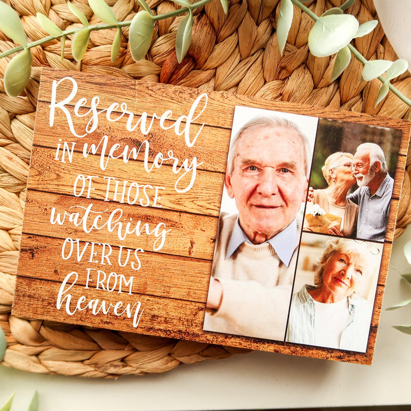 Wedding Reserved Chair Sign