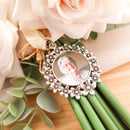 Bouquet Charm - Bouquet Photo Charm - Memory Charm For Bridal Bouquet -  Flower Bouquet Charm