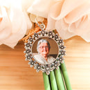 Bouquet Charm - Bouquet Photo Charm - Memory Charm For Bridal Bouquet -  Flower Bouquet Charm