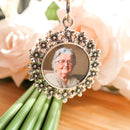 Bouquet Charm - Bouquet Photo Charm - Memory Charm For Bridal Bouquet -  Flower Bouquet Charm