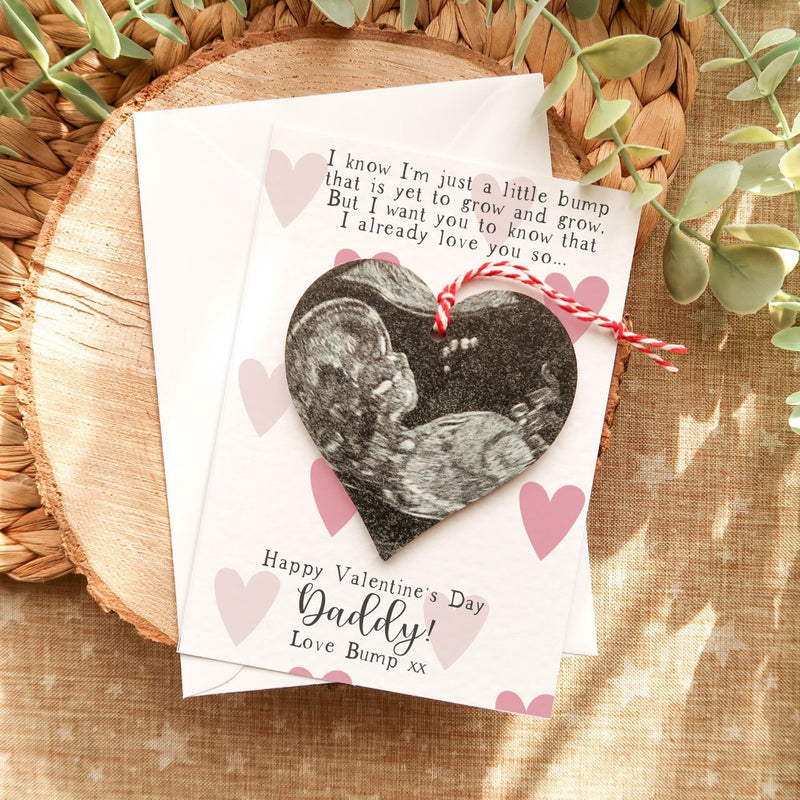 From Bump to Daddy: A Valentine’s Card for the Future Father
