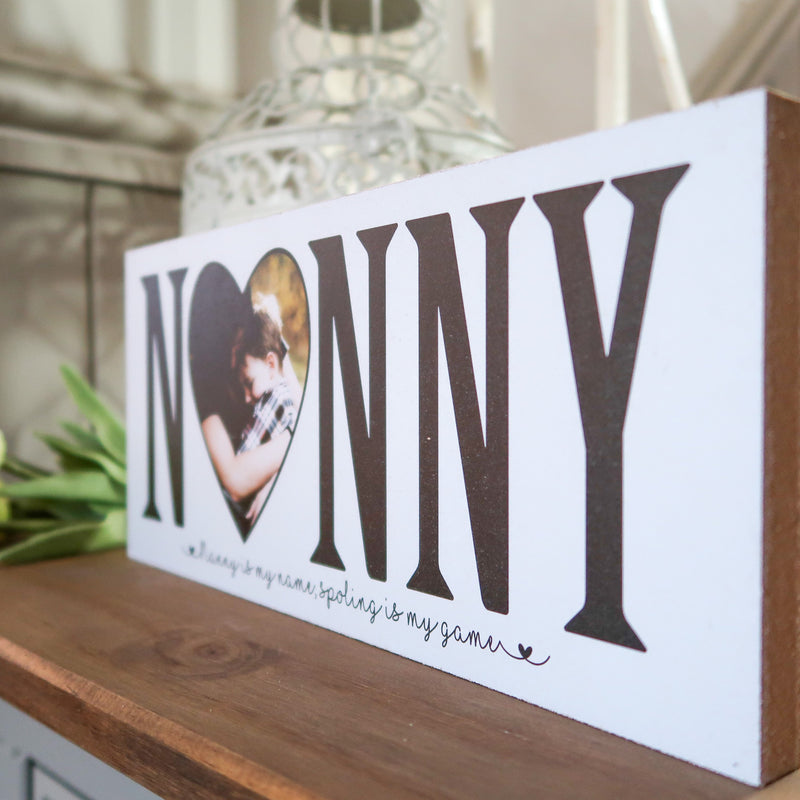 Personalised Wooden Mother's Day Sign - Customisable with Names - Perfect Gift for Mum