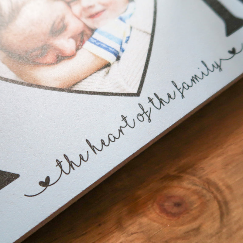 Personalised Wooden Mother's Day Sign - Customisable with Names - Perfect Gift for Mum