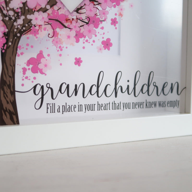 Personalised Family Tree Framed Print Sign
