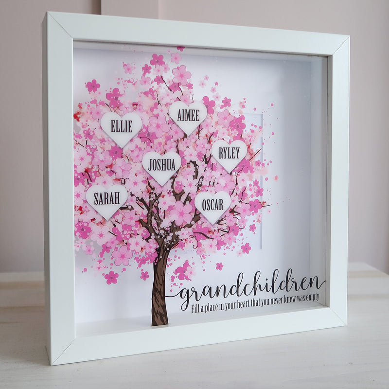 Personalised Family Tree Framed Print Sign